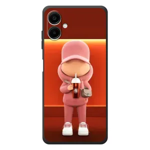 Круті Чохли Луі Віттон для Samsung Galaxy A08 (AlphaPrint) (З Кавою)