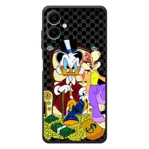 Чехли для Samsung Galaxy A08 - Скрудж МакДак Louis Vuitton (PREMIUMPrint) (Стильна Утка)