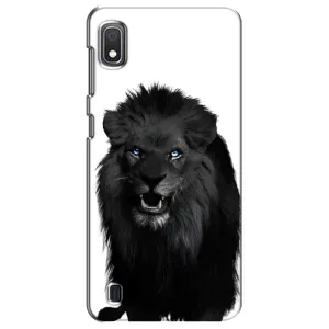 Чохли з картинкою животних Samsung Galaxy A10 2019 (A105F) (Чорний ЛЕВ)