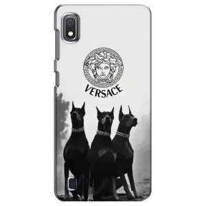 Чохли VERSACE для Samsung Galaxy A10 2019 (A105F) (PREMIUMPrint) (Доберман Версаче)