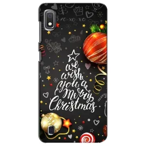 Різдвяні Чохли для Samsung Galaxy A10 2019 (A105F) (VPrint) (Ялинка)