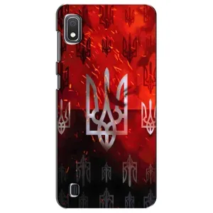 Украинские Чехлы для Samsung Galaxy A10 2019 (A105F) с картинкой УПА (AlphaPrint) (ГЕРБ УПА)