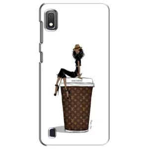 Чохли Луі Вітон для Samsung Galaxy A10 2019 (A105F) (AlphaPrint - LOUIS VUITTON) (кава LOUIS VUITTON)