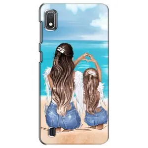 Чохол з друком для Samsung Galaxy A10 2019 (A105F) - (Мама з дитинкою) (AlphaPrint) (Мама з донькою)