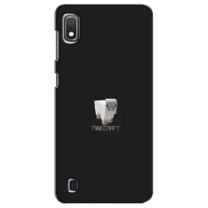 Чехол Майнкрафт на Samsung Galaxy A10 2019 (A105F) (AlphaPrint) Minecraft (Овечка Майнкрафт)