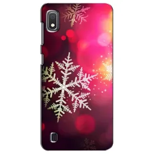 Новорічні Чохли для Samsung Galaxy A10 2019 (A105F) (VPrint) (Сніжинка)