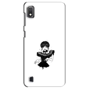 Чехлы Венсдей на Samsung Galaxy A10 2019 (A105F) Уэнсдей (AlphaPrint) (танец Уэнздей)
