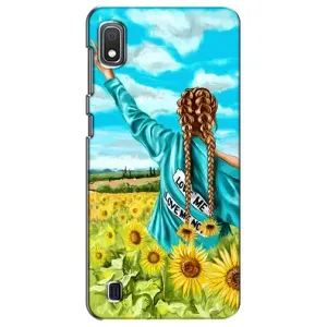 Чохол для Патріота України Samsung Galaxy A10 2019 (A105F) - (AlphaPrint) (Україночка)