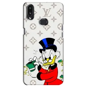 Чехлы для Samsung Galaxy A10s (A107) - Скрудж МакДак Louis Vuitton (PREMIUMPrint) (Баксы Скрудж)