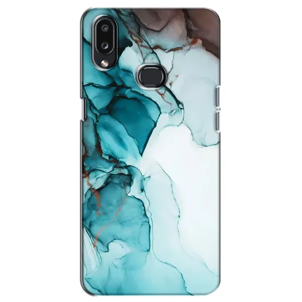 Чехол с принтом «Бирюзовый мрамор» для Samsung Galaxy A10s (A107) Чехол с принтом «Бирюзовый мрамор» для Samsung Galaxy A10s (A107)