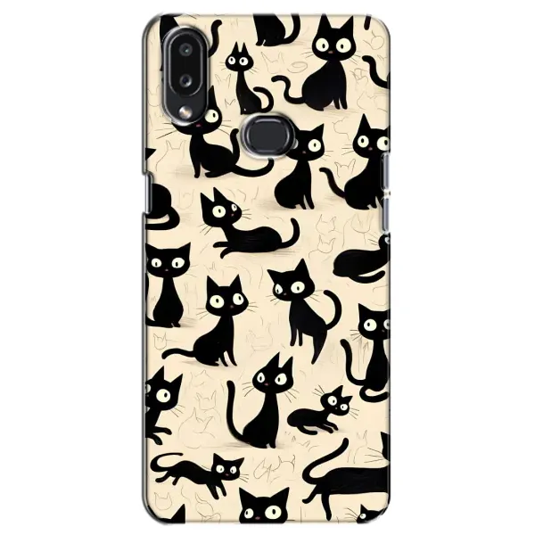 Чохол з принтом «Чорні коти» для Samsung Galaxy A10s (A107) Чохол з принтом «Чорні коти» для Samsung Galaxy A10s (A107)