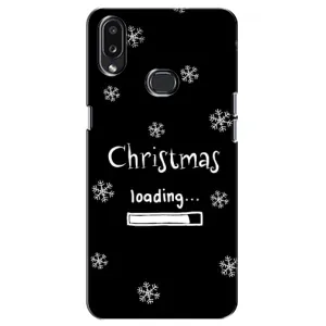 Різдвяні, Святкові Чохли для Самсунг Гэлакси А10с (А107) (Christmas loading)