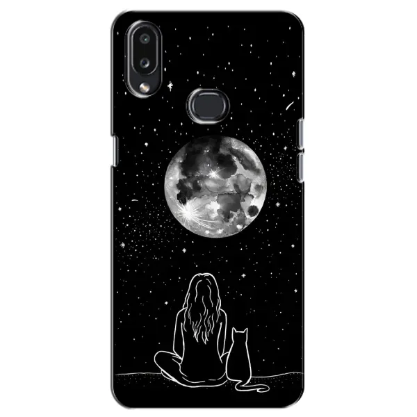 Чохол з принтом «Дівчина з котом» для Samsung Galaxy A10s (A107) Чохол з принтом «Дівчина з котом» для Samsung Galaxy A10s (A107)