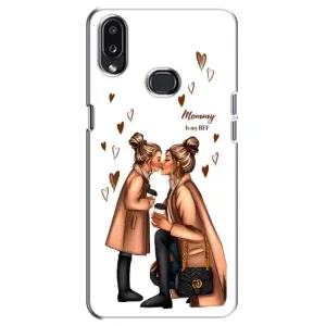 Чохол з друком для Samsung Galaxy A10s (A107) - (Мама з дитинкою) (AlphaPrint) (Донька і мама)