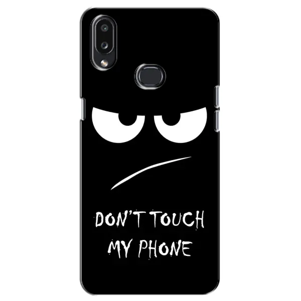 Чехол с принтом «Dont Touch» для Samsung Galaxy A10s (A107)