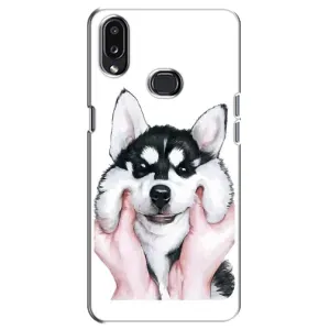 Чохли з собаками для Samsung Galaxy A10s (A107) (VPrint) (Радісний Хаскі)