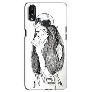Чохол з друком для Samsung Galaxy A10s (A107) - (Мода) (AlphaPrint) (Фото дівчини)
