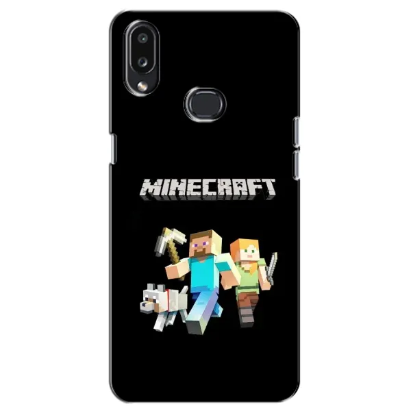 Чехол с принтом «герои Minecraft» для Samsung Galaxy A10s (A107) Чехол с принтом «герои Minecraft» для Samsung Galaxy A10s (A107)