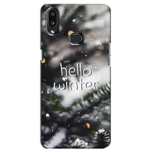 Новорічні, Святкові Чохли для Samsung Galaxy A10s (A107) - 2024 год (Hello winter)