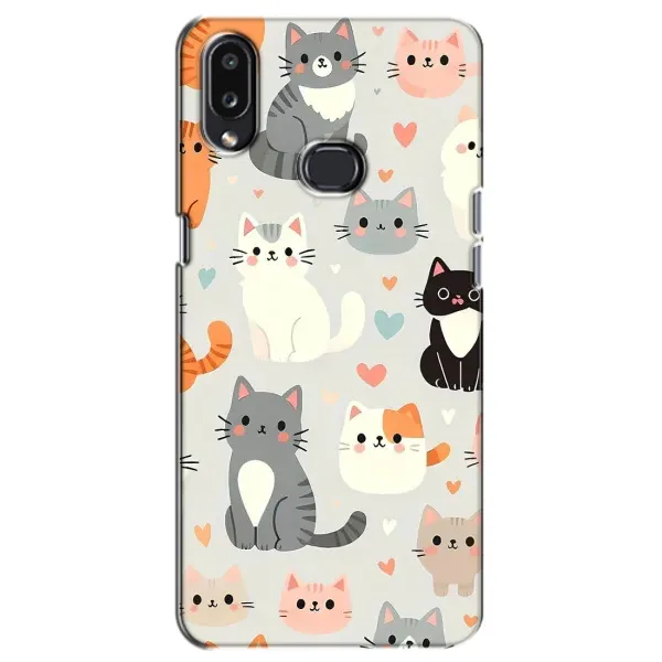 Чохол з принтом «Колаж котів» для Samsung Galaxy A10s (A107) Чохол з принтом «Колаж котів» для Samsung Galaxy A10s (A107)