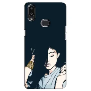 Чохол з друком для Samsung Galaxy A10s (A107) - (Мода) (AlphaPrint) (Гарна дівчина)