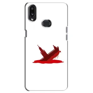 Чехол с принтом (Русский корабль...) для Самсунг Гэлакси А10с (А107) (AlphaPrint) (Кремлівський Корабель)