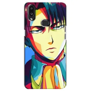 Чохли Персонажі Аніме Наруто для Samsung Galaxy A10s (A107) (AlphaPrint) (Леві Аккерман)