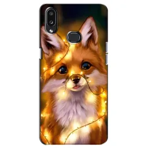 Чохли з картинкою Лисичка для Samsung Galaxy A10s (A107) (VPrint) (Лисичка в гірляндах)