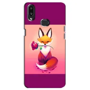 Чохли з картинкою Лисичка для Samsung Galaxy A10s (A107) (VPrint) (Лиса з трояндою)