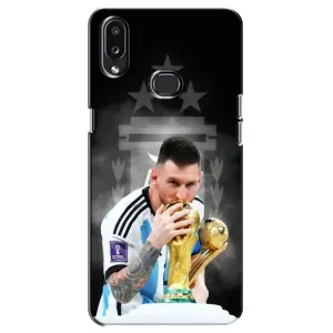 Чехлы для Samsung Galaxy A10s (A107) (Leo чемпион) (AlphaPrint) (Месси Чемпион)