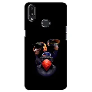 Чохол з Мавпами Samsung Galaxy A10s (A107) - (AlphaPrint) (Три мавпи)