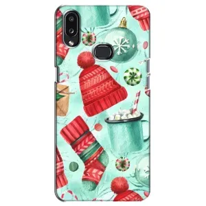 Новорічні Чохли для Самсунг Гэлакси А10с (А107) (VPrint) (Одяг НР)
