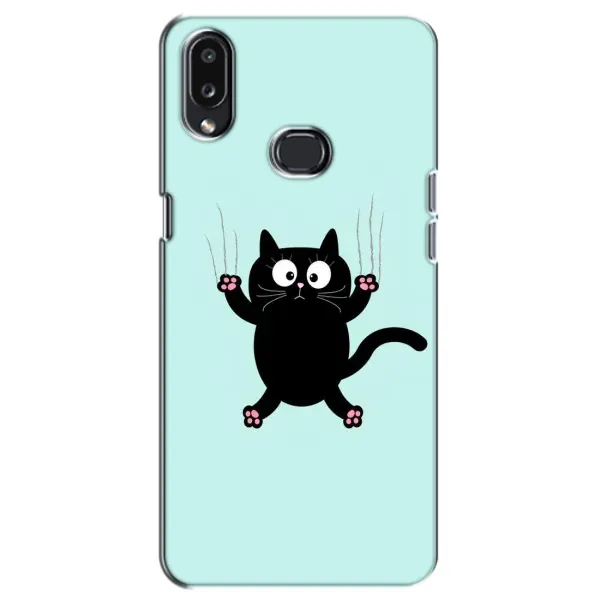 Чехол с принтом «Падающий кот» для Samsung Galaxy A10s (A107) Чехол с принтом «Падающий кот» для Samsung Galaxy A10s (A107)