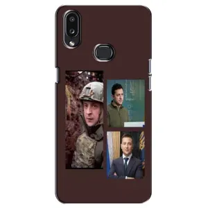 Чохол для Samsung Galaxy A10s (A107) (AlphaPrint - с принтом Зеленського) (Президент)