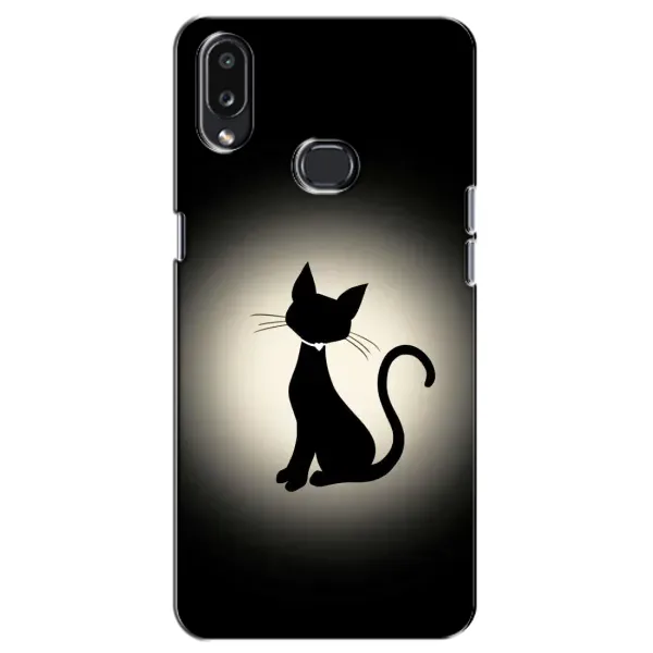 Чехол с принтом «Силуэт котика» для Samsung Galaxy A10s (A107) Чехол с принтом «Силуэт котика» для Samsung Galaxy A10s (A107)