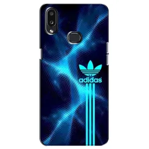 Чохли Адидас для Samsung Galaxy A10s (A107) (AlphaPrint) (Синій Адідас)