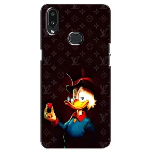 Чехлы для Samsung Galaxy A10s (A107) - Скрудж МакДак Louis Vuitton (PREMIUMPrint) (Скрудж с бриллиантом)