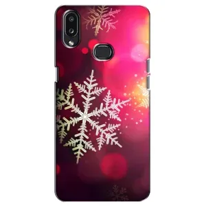 Новорічні Чохли для Самсунг Гэлакси А10с (А107) (VPrint) (Сніжинка)