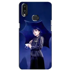 Чохли Венсдей на Samsung Galaxy A10s (A107) Уенсдей (AlphaPrint) (Венздей з парасолькою)