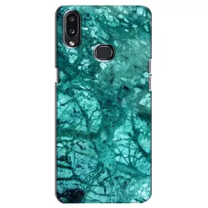 Мраморний чехол на Samsung Galaxy A10s (A107) (VPrint) (Зелений мрамор)