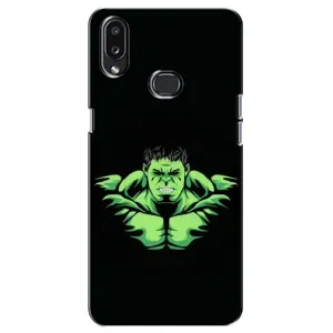 Чохли з героями Марвел Samsung Galaxy A10s (A107) (VPrint) (Зелений Халк)