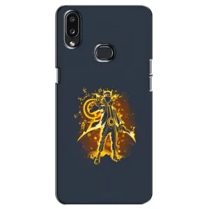 Naruto Anime Чохли для Самсунг Гэлакси А10с (А107) (AlphaPrint) (золотий Наруто)