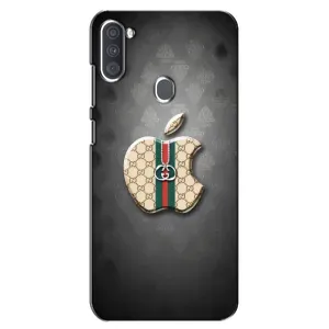 Чехлы ГУЧЧИ для Самсунг А11 (AlphaPrint) (Apple gucci)