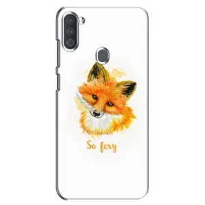 Чохли з картинкою Лисичка для Samsung Galaxy A11 (A115) (VPrint) (Дівчинка Лиса)