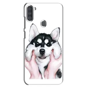 Чохли з собаками для Samsung Galaxy A11 (A115) (VPrint) (Радісний Хаскі)