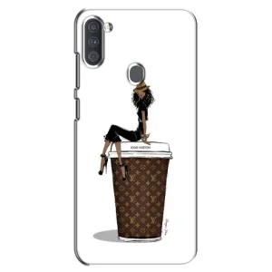 Чохли Луі Вітон для Samsung Galaxy A11 (A115) (AlphaPrint - LOUIS VUITTON) (кава LOUIS VUITTON)