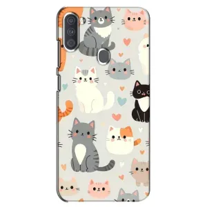 Чохол з малюнком кіт на Samsung Galaxy A11 (A115) (Колаж котів)
