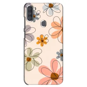 Чохол з квітковим принтом на Samsung Galaxy A11 (А115) (Кольорові квіти)