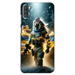 Українські, патріотичні Чохли для Samsung Galaxy A11 (А115) (ЛЕВ ЗСУ)