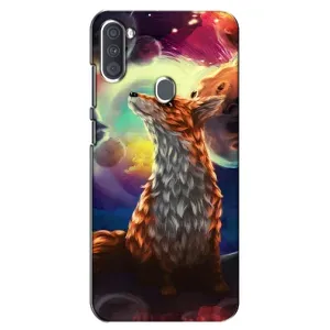 Чохли з картинкою Лисичка для Samsung Galaxy A11 (A115) (VPrint) (Лисичка в космосі)